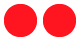 2 bolas rojas