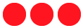 3 bolas rojas